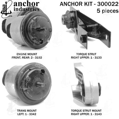 Anchor Engine Mount Kit 300022