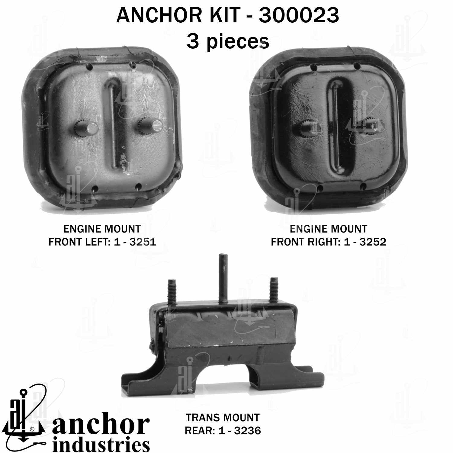 Anchor Engine Mount Kit 300023