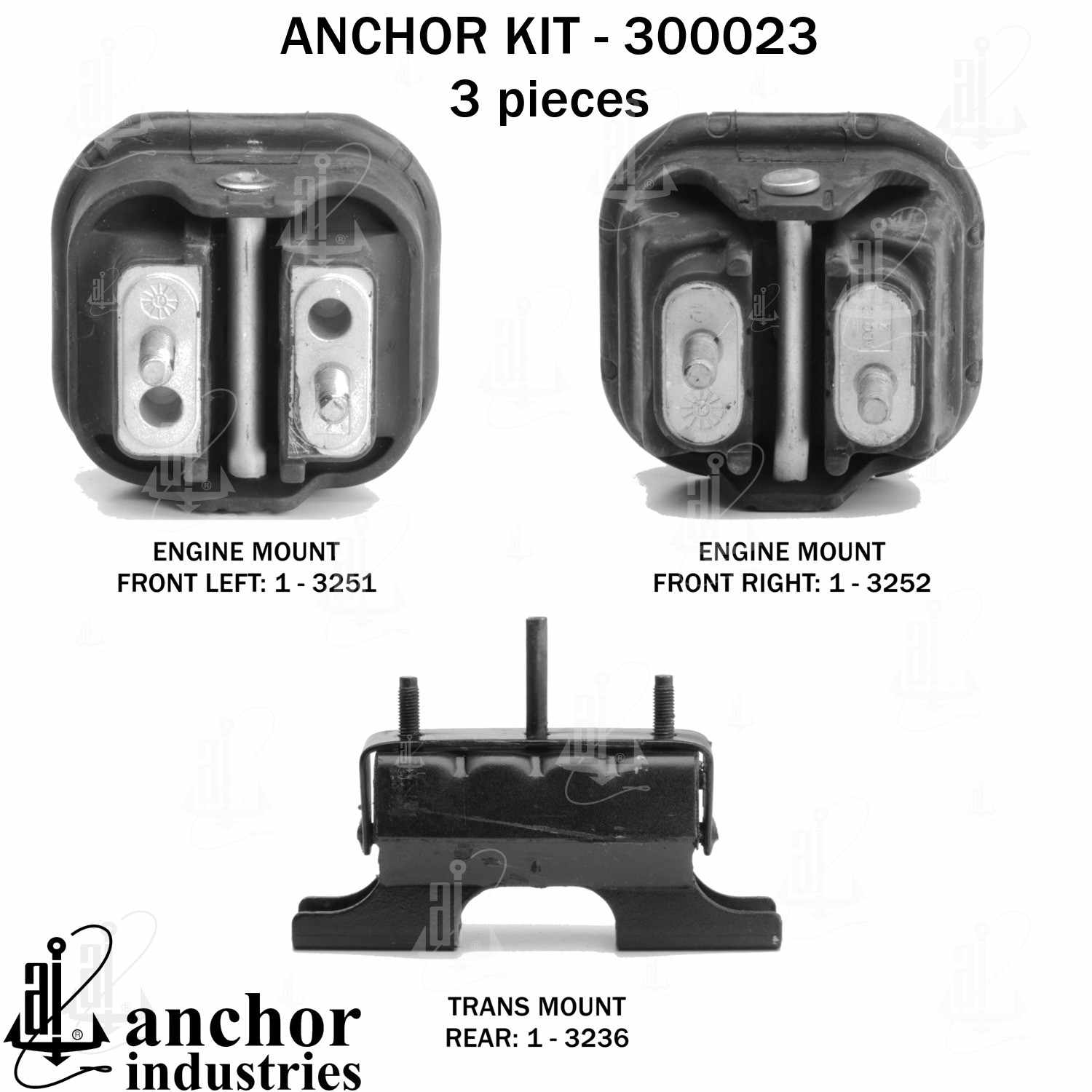 Anchor Engine Mount Kit 300023