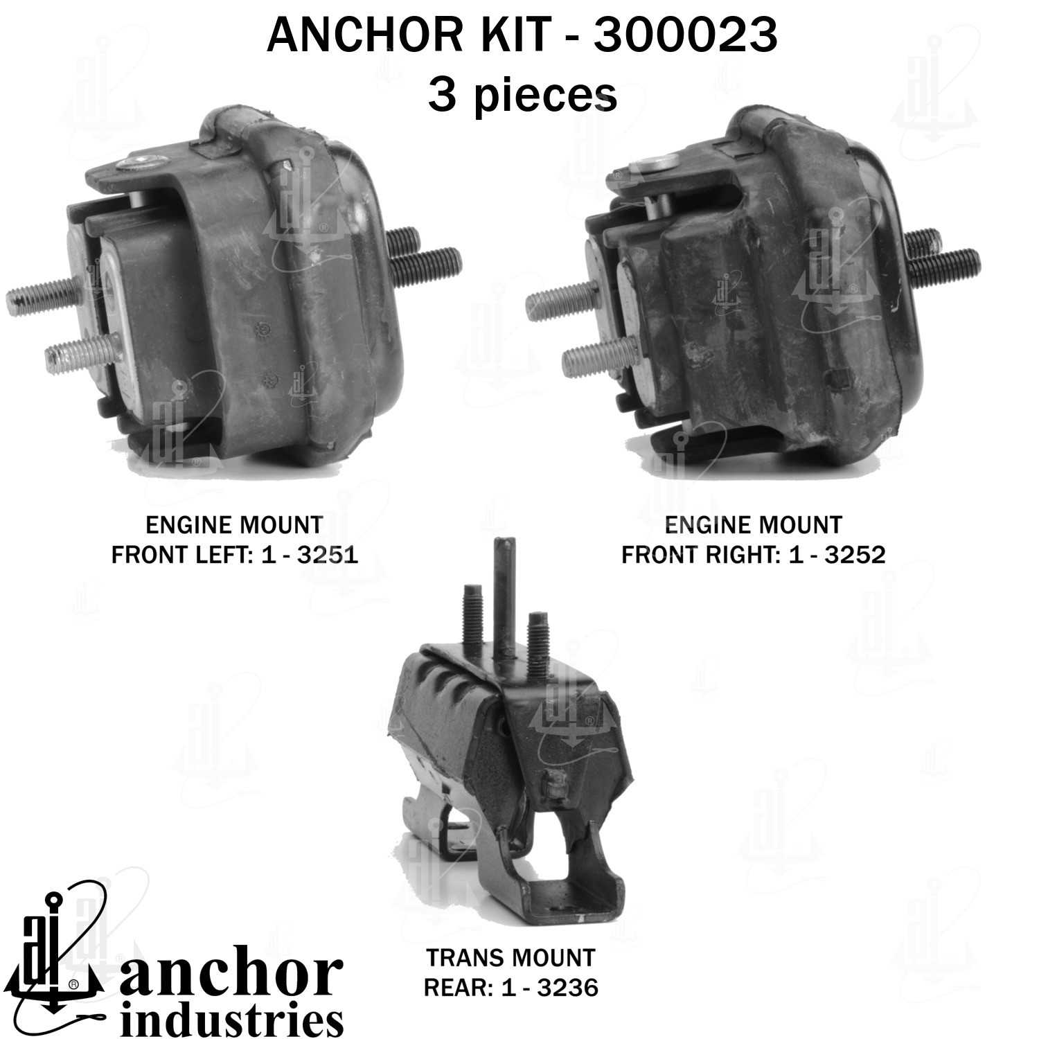 Anchor Engine Mount Kit 300023