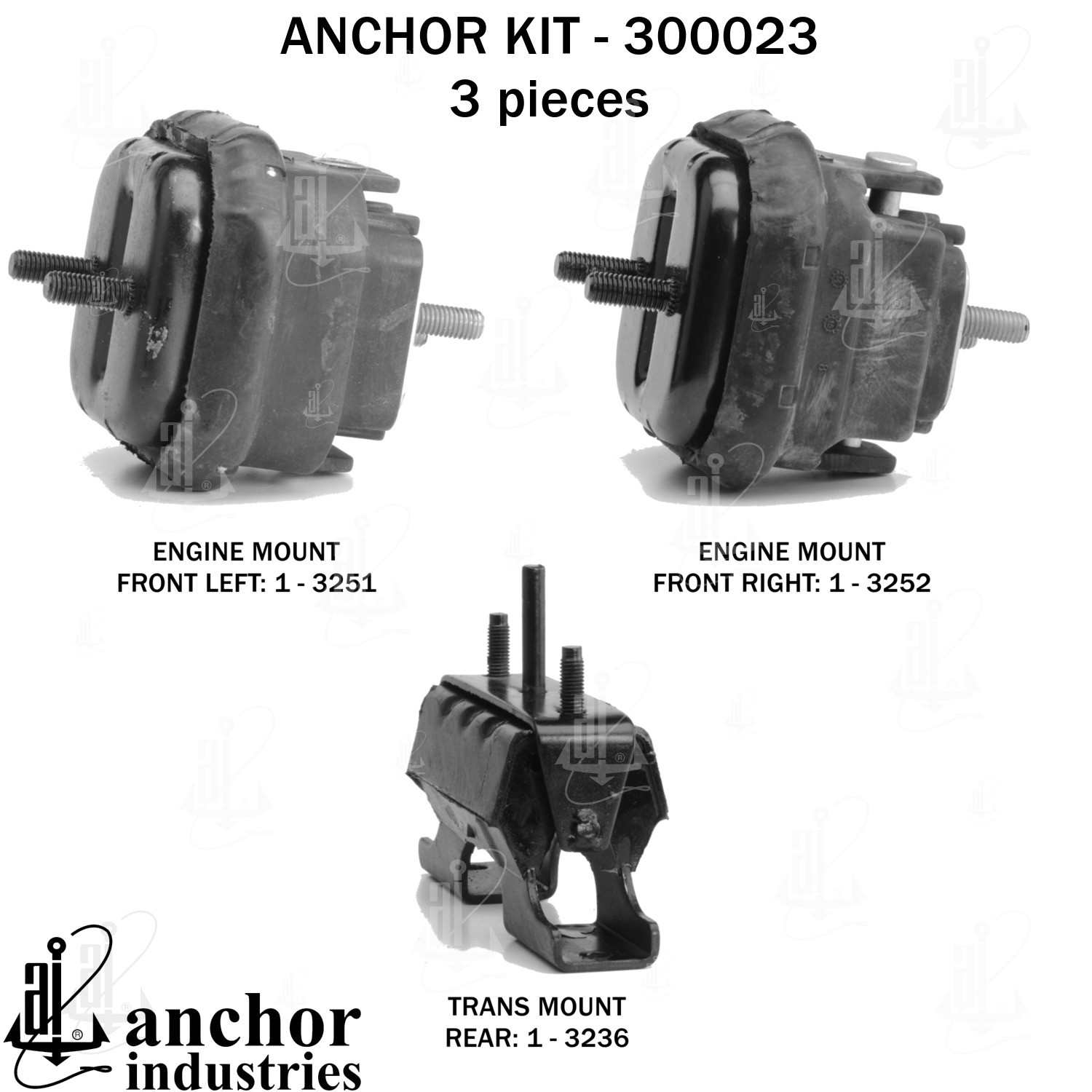 Anchor Engine Mount Kit 300023