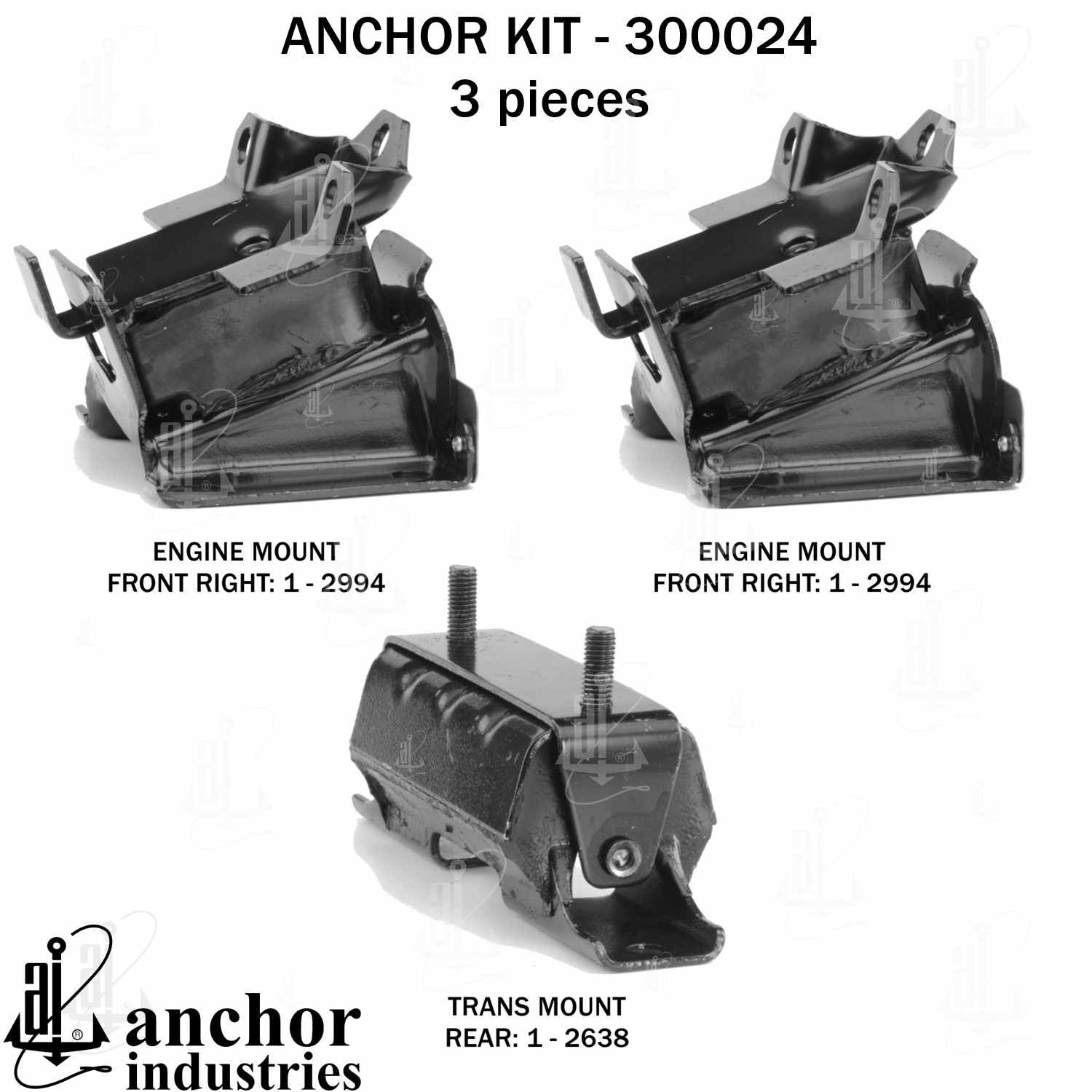 Anchor Engine Mount Kit 300024