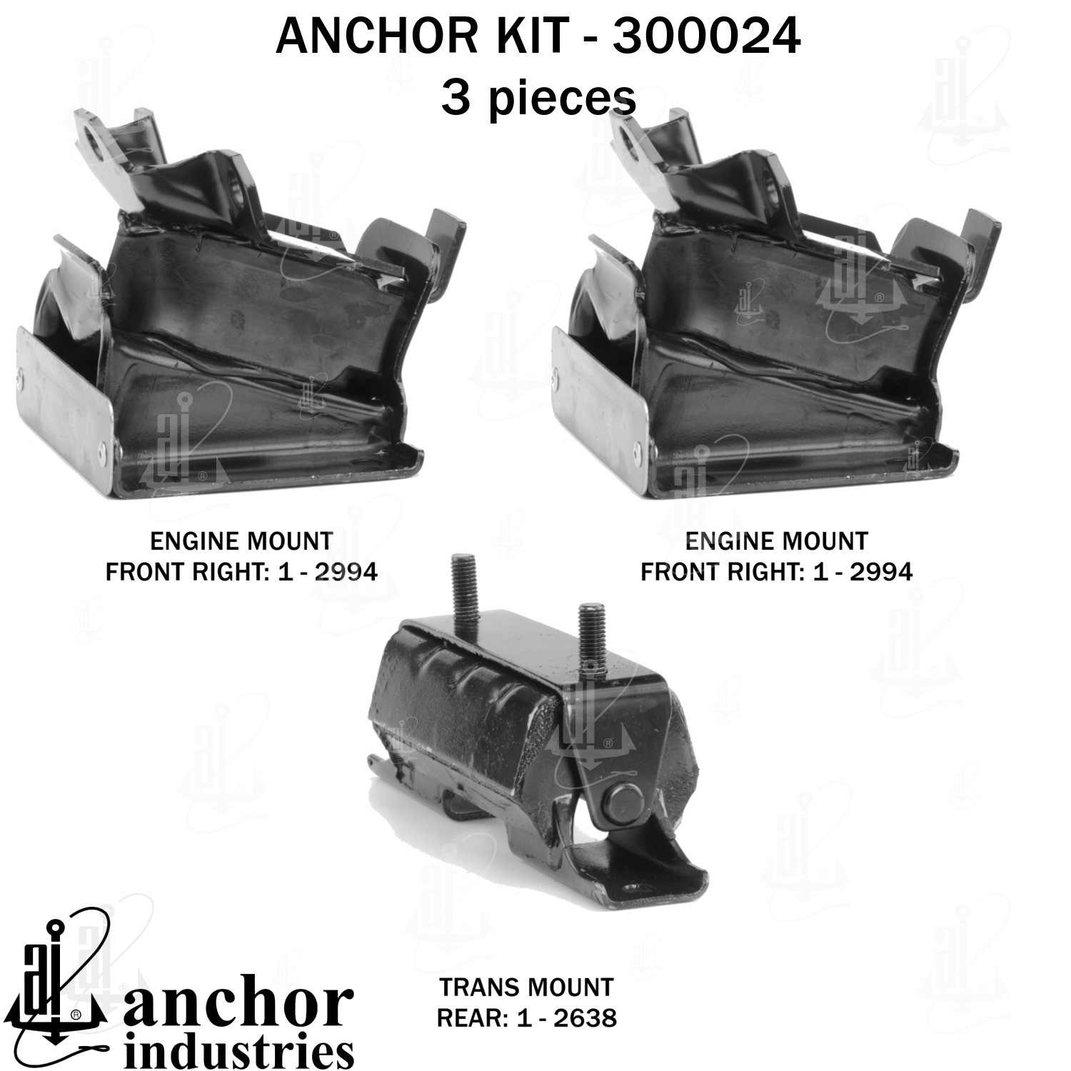 Anchor Engine Mount Kit 300024