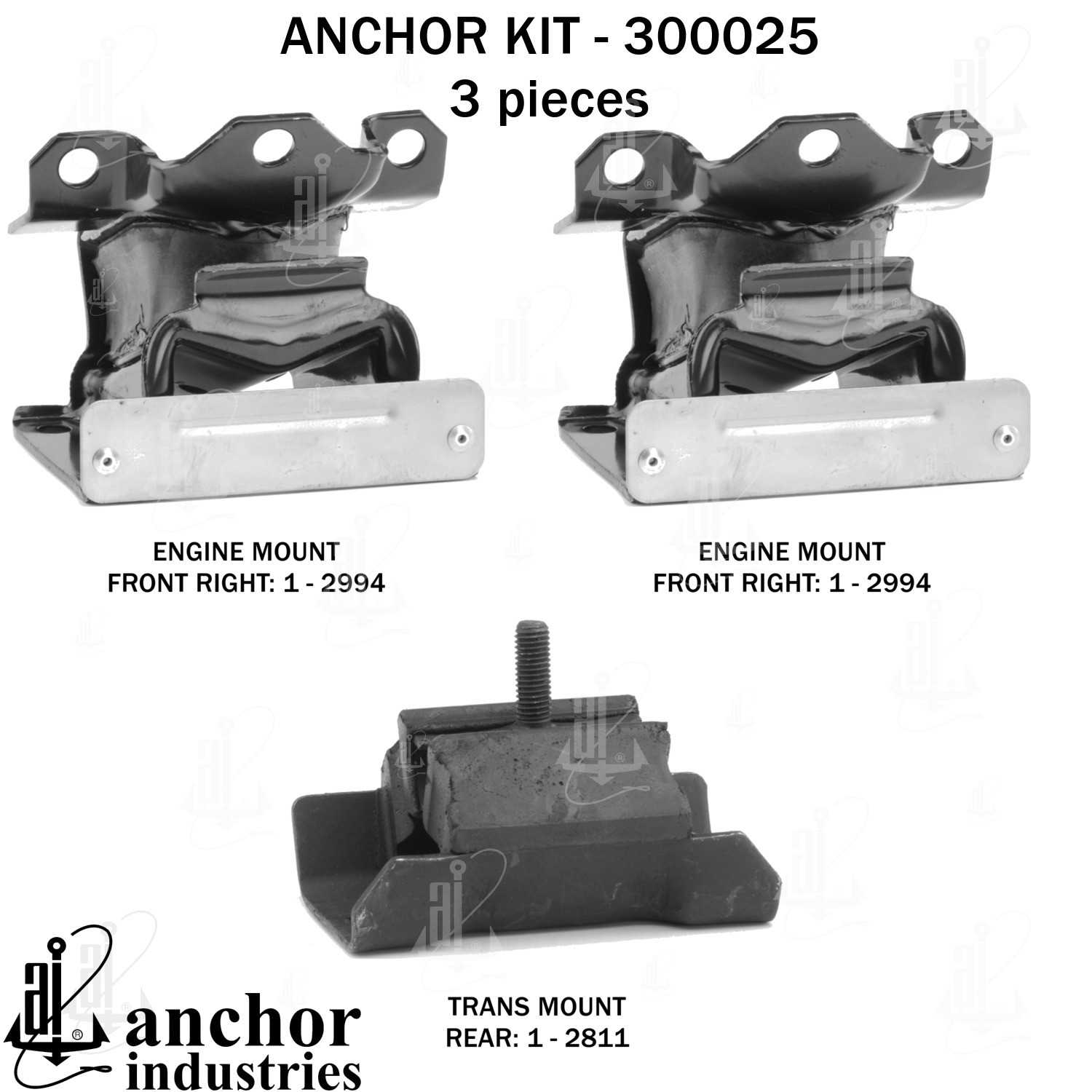 Anchor Engine Mount Kit 300025