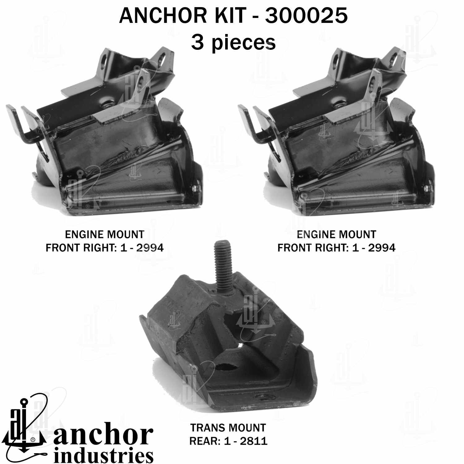 Anchor Engine Mount Kit 300025