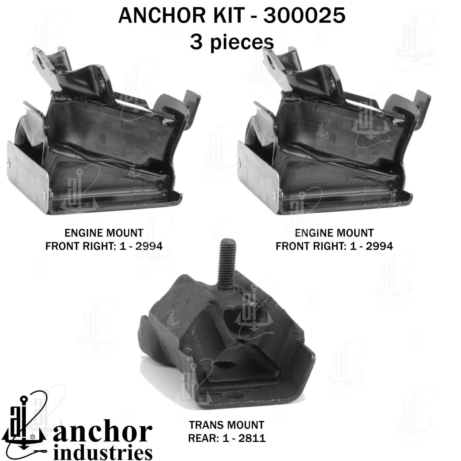 Anchor Engine Mount Kit 300025