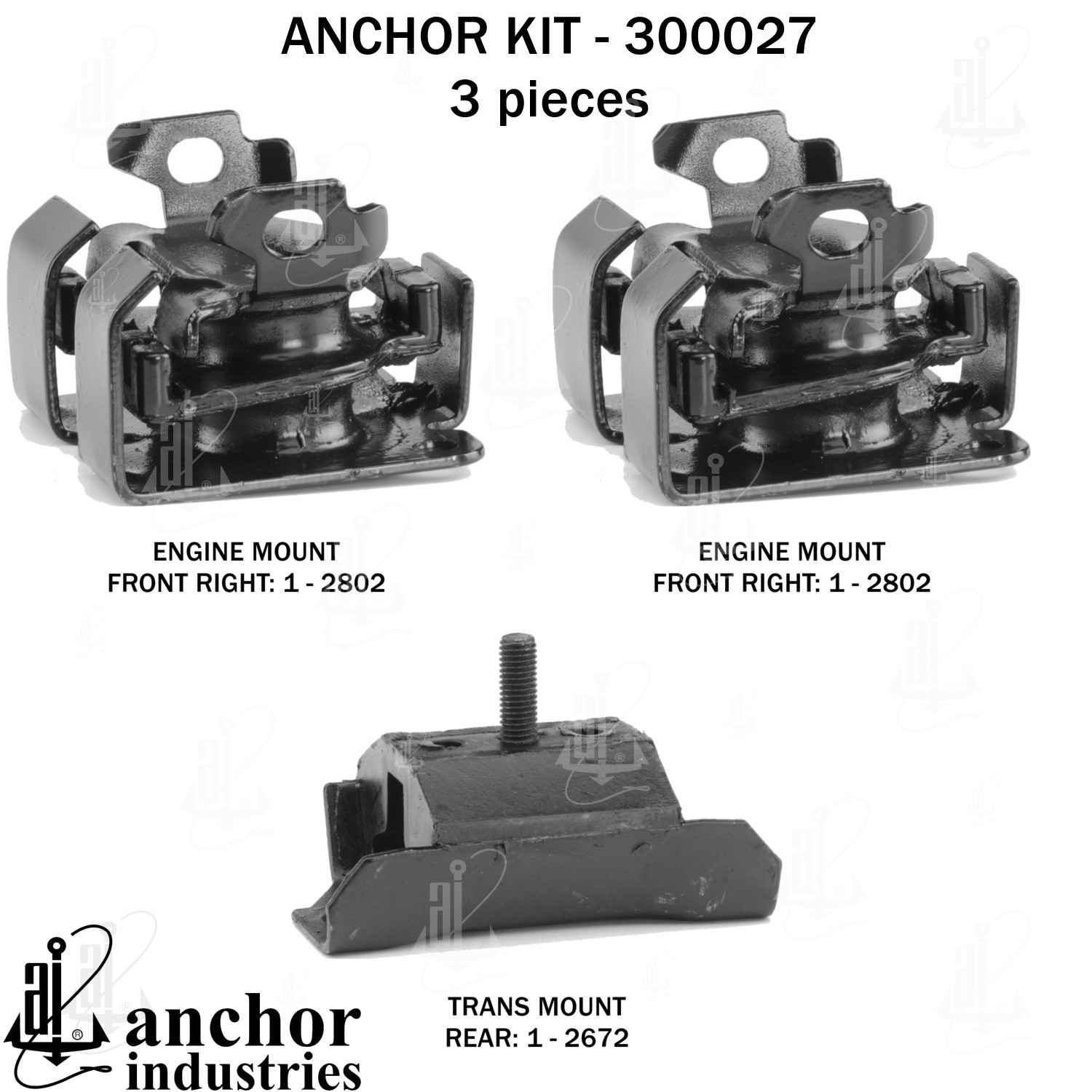 Anchor Engine Mount Kit 300027