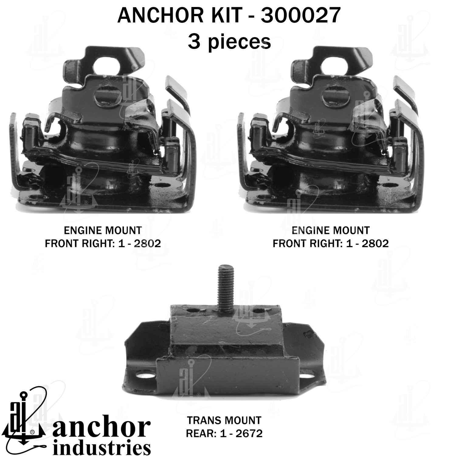 Anchor Engine Mount Kit 300027