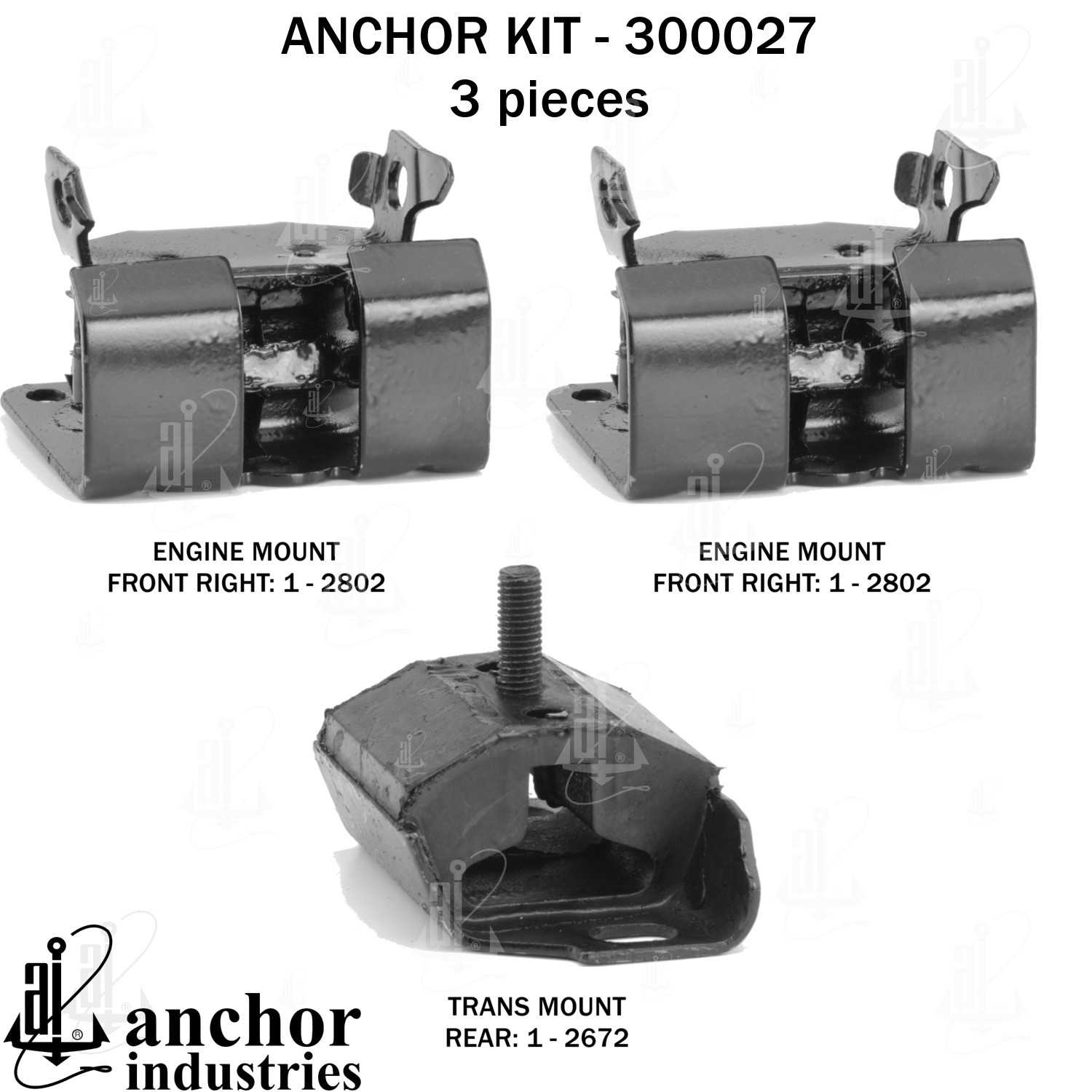 Anchor Engine Mount Kit 300027