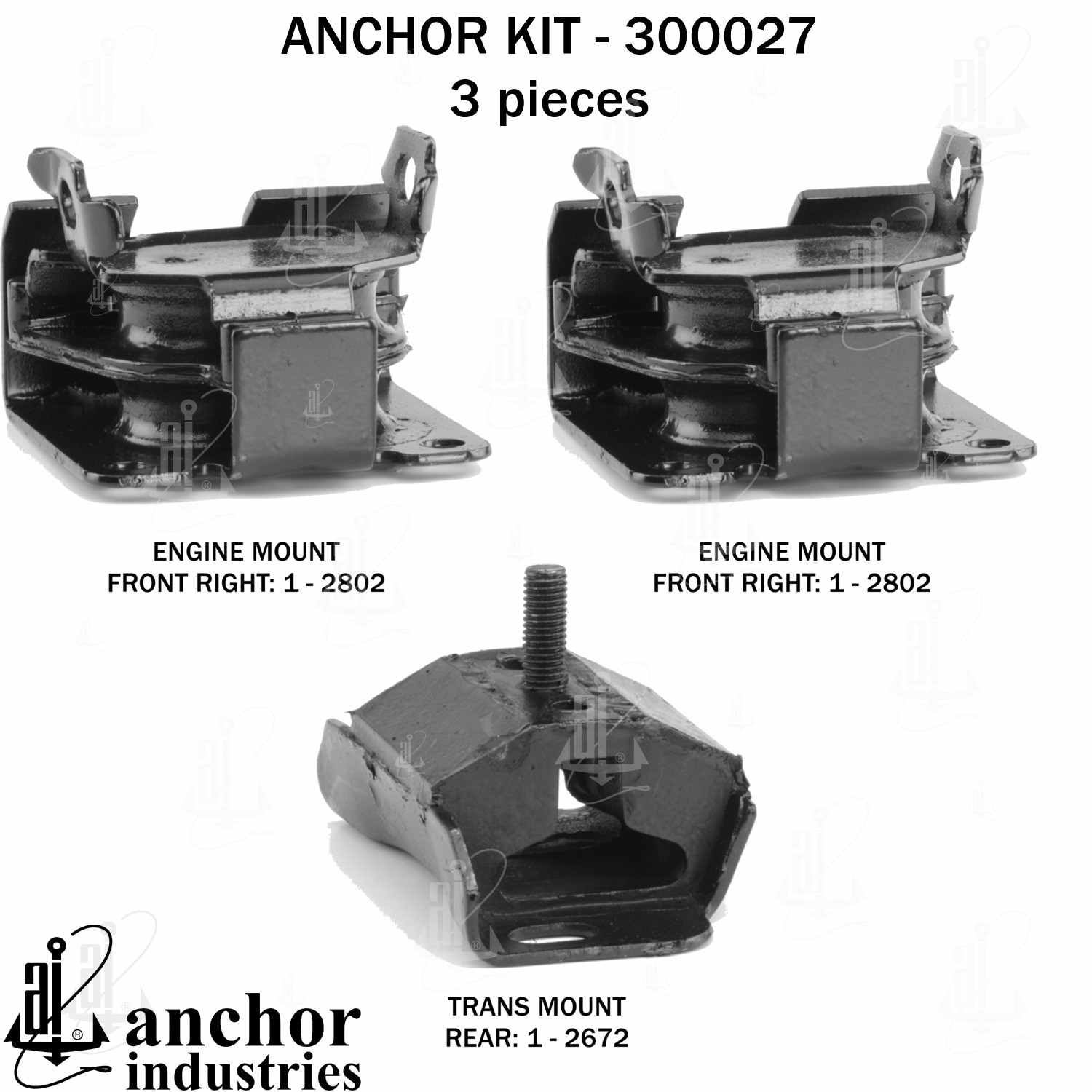 Anchor Engine Mount Kit 300027