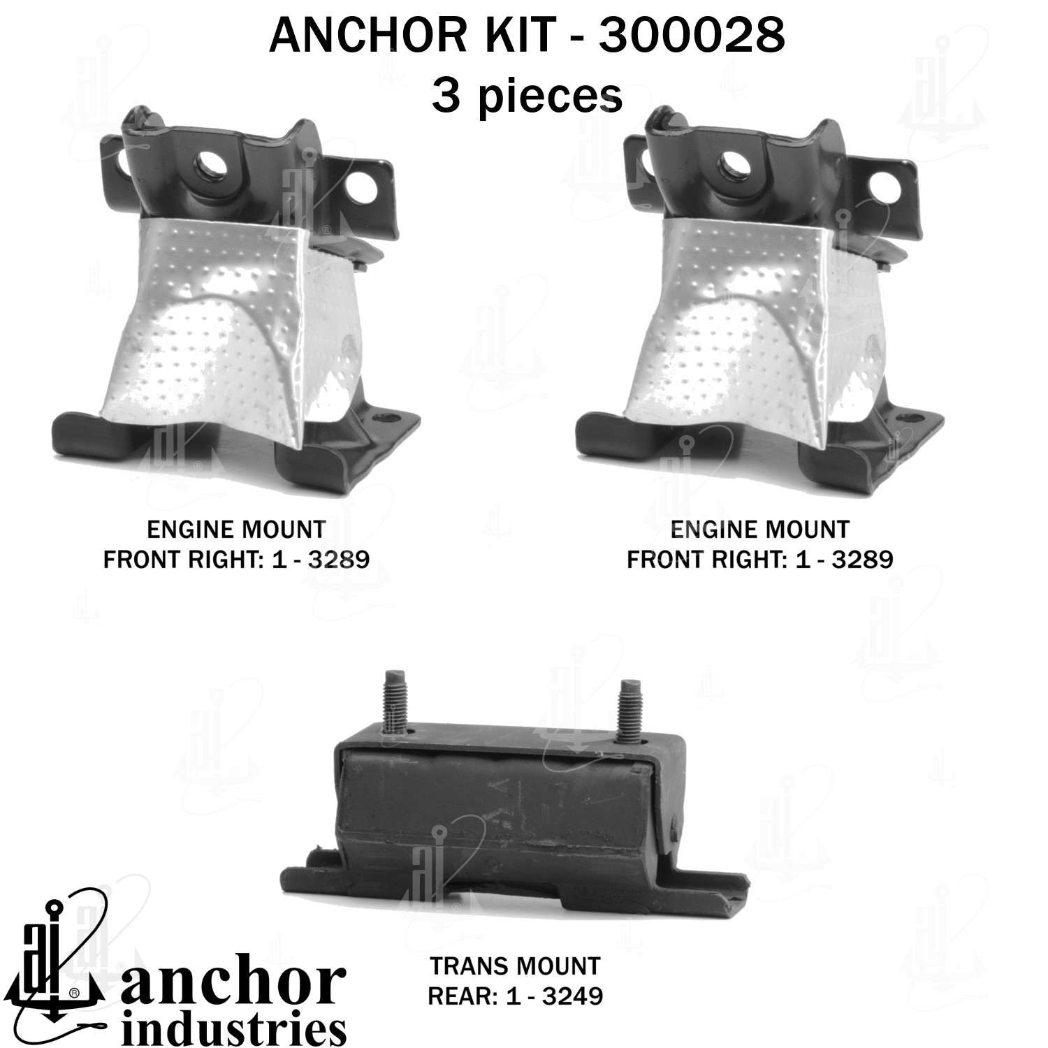 Anchor Engine Mount Kit 300028