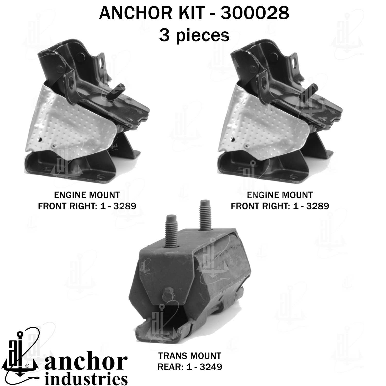 Anchor Engine Mount Kit 300028