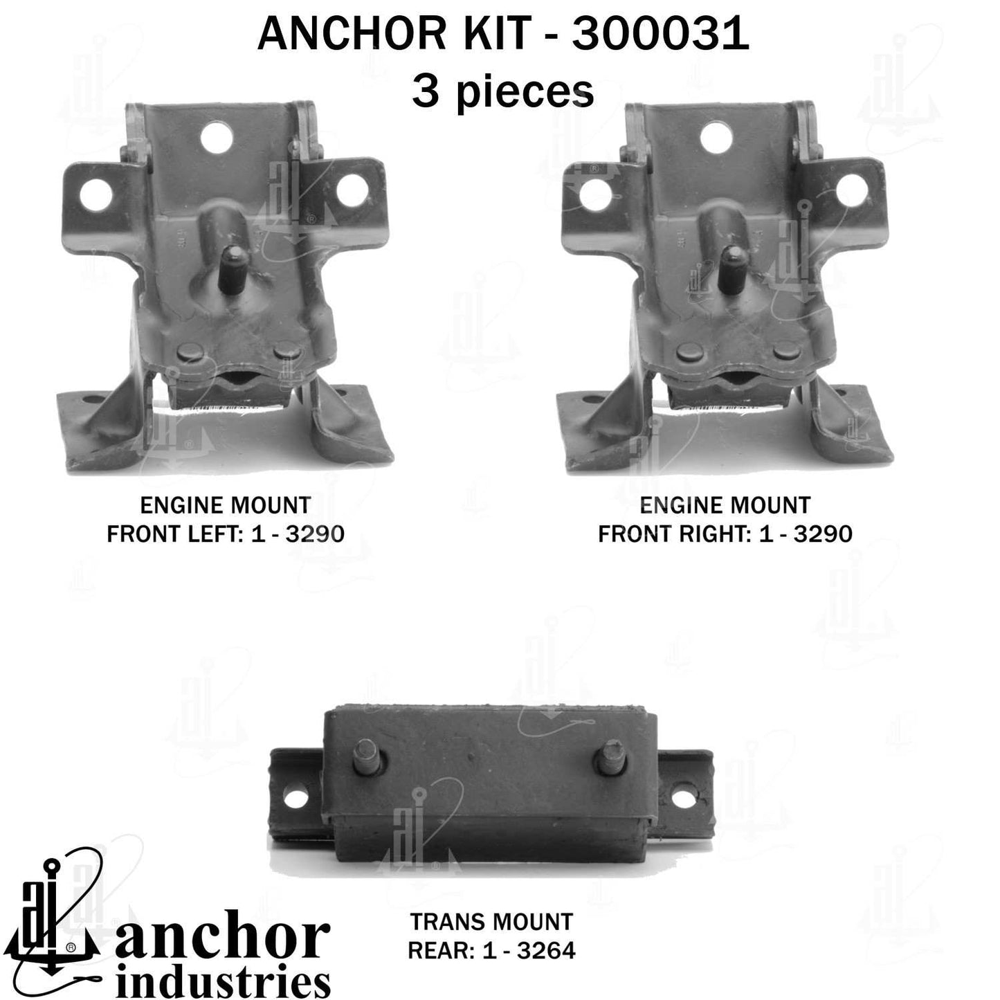 Anchor Engine Mount Kit 300031