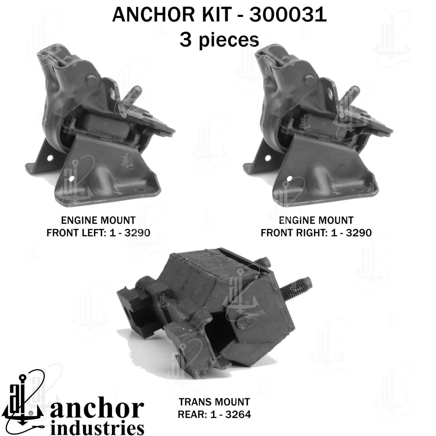 Anchor Engine Mount Kit 300031