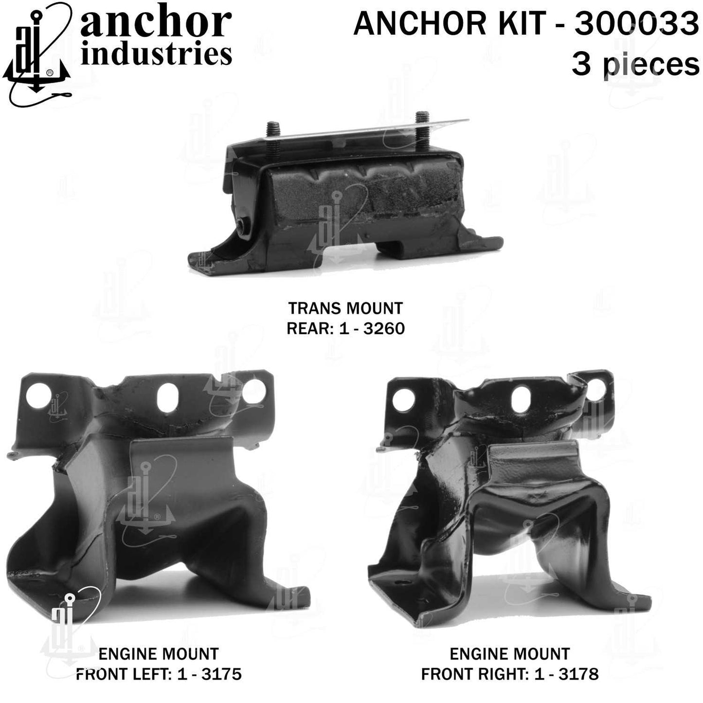 Anchor Engine Mount Kit 300033