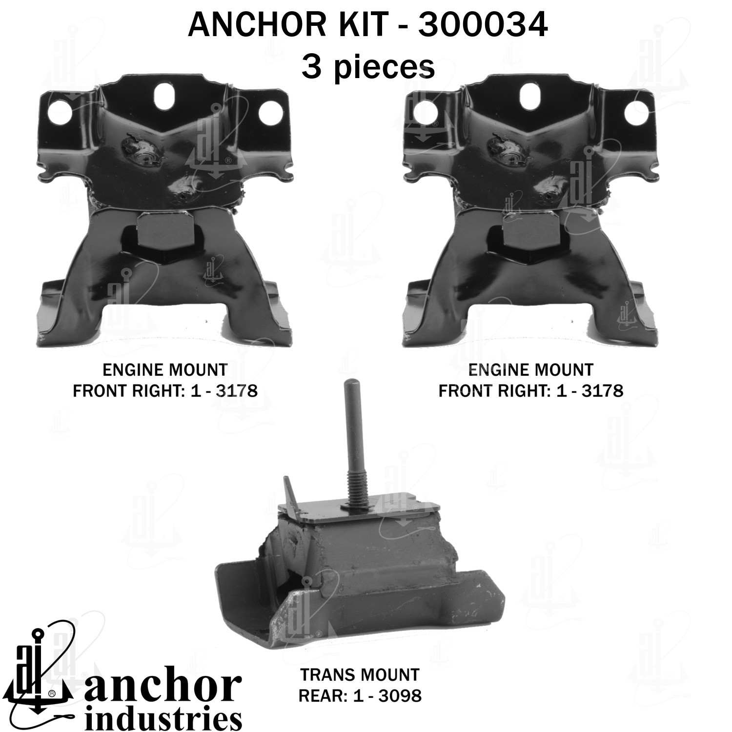 Anchor Engine Mount Kit 300034