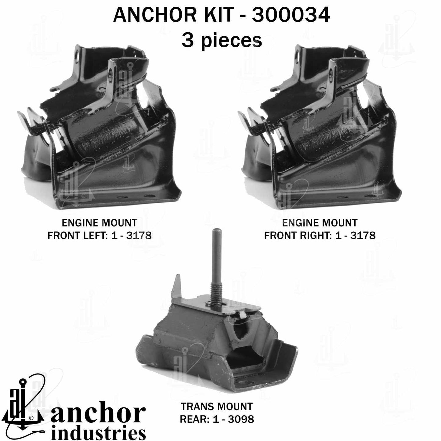 Anchor Engine Mount Kit 300034