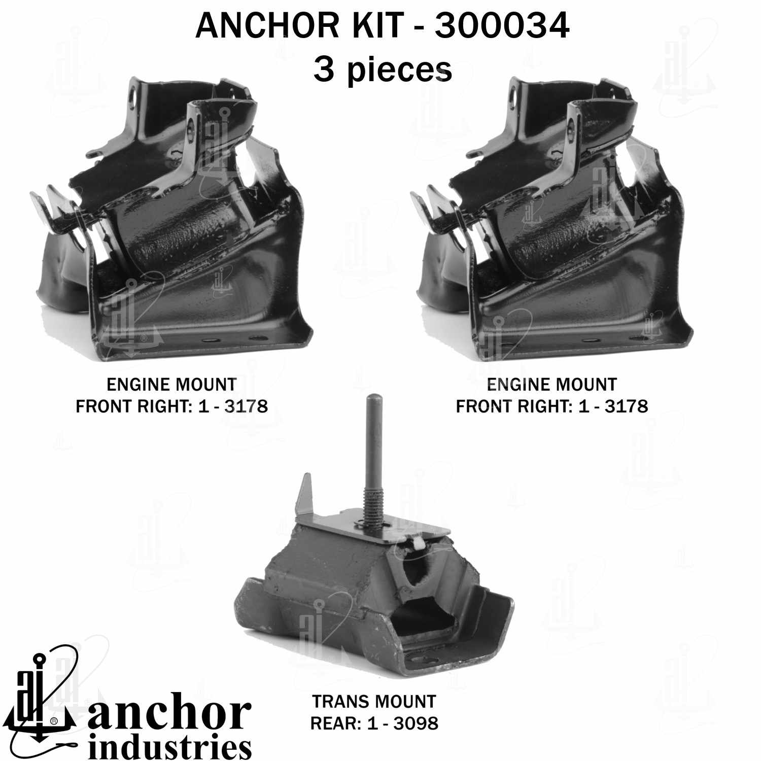 Anchor Engine Mount Kit 300034