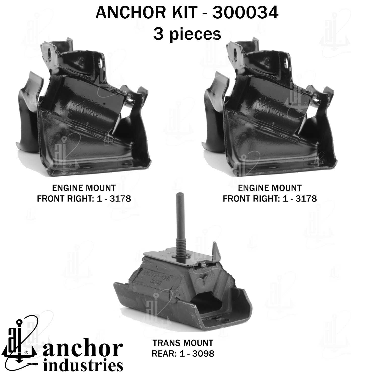 Anchor Engine Mount Kit 300034