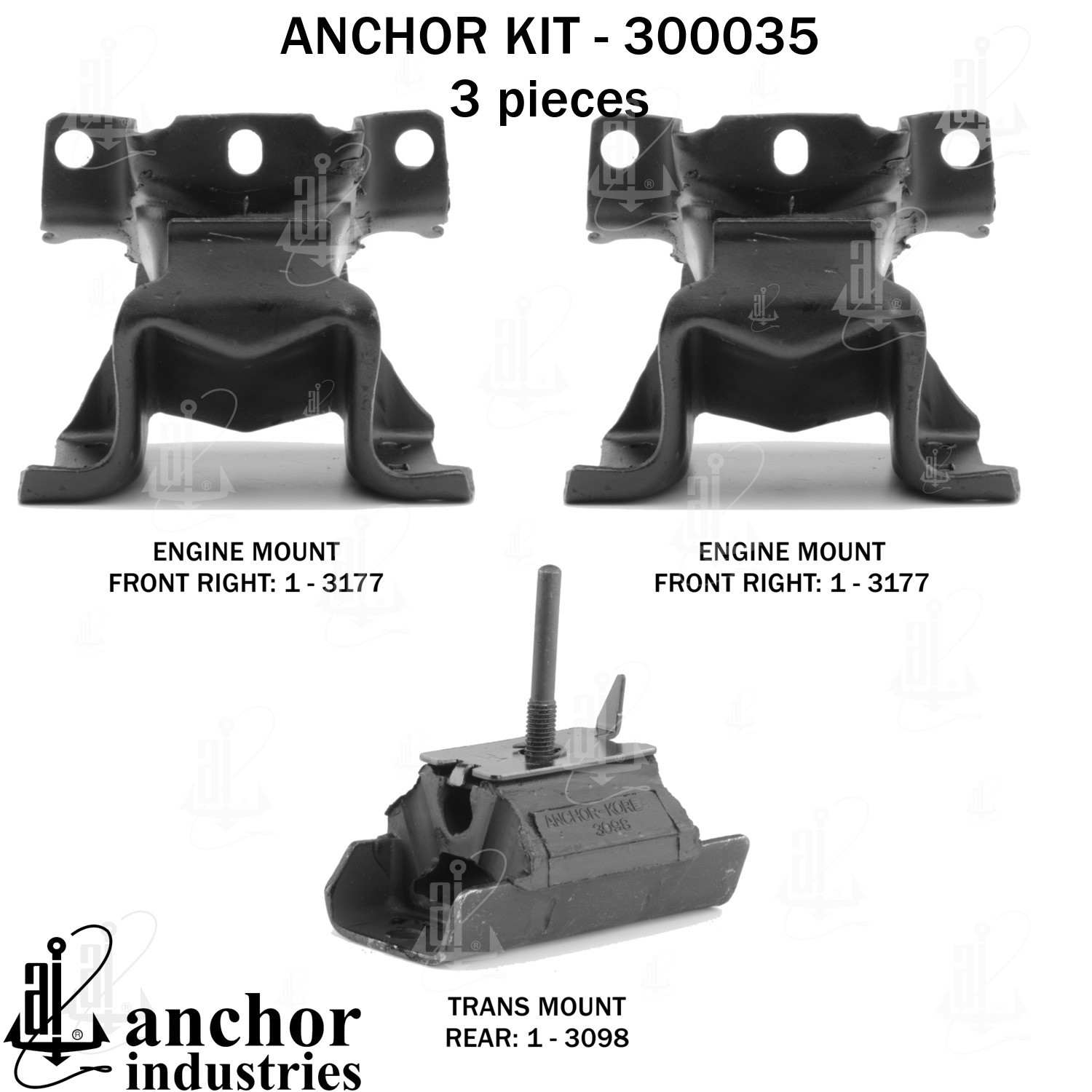 Anchor Engine Mount Kit 300035