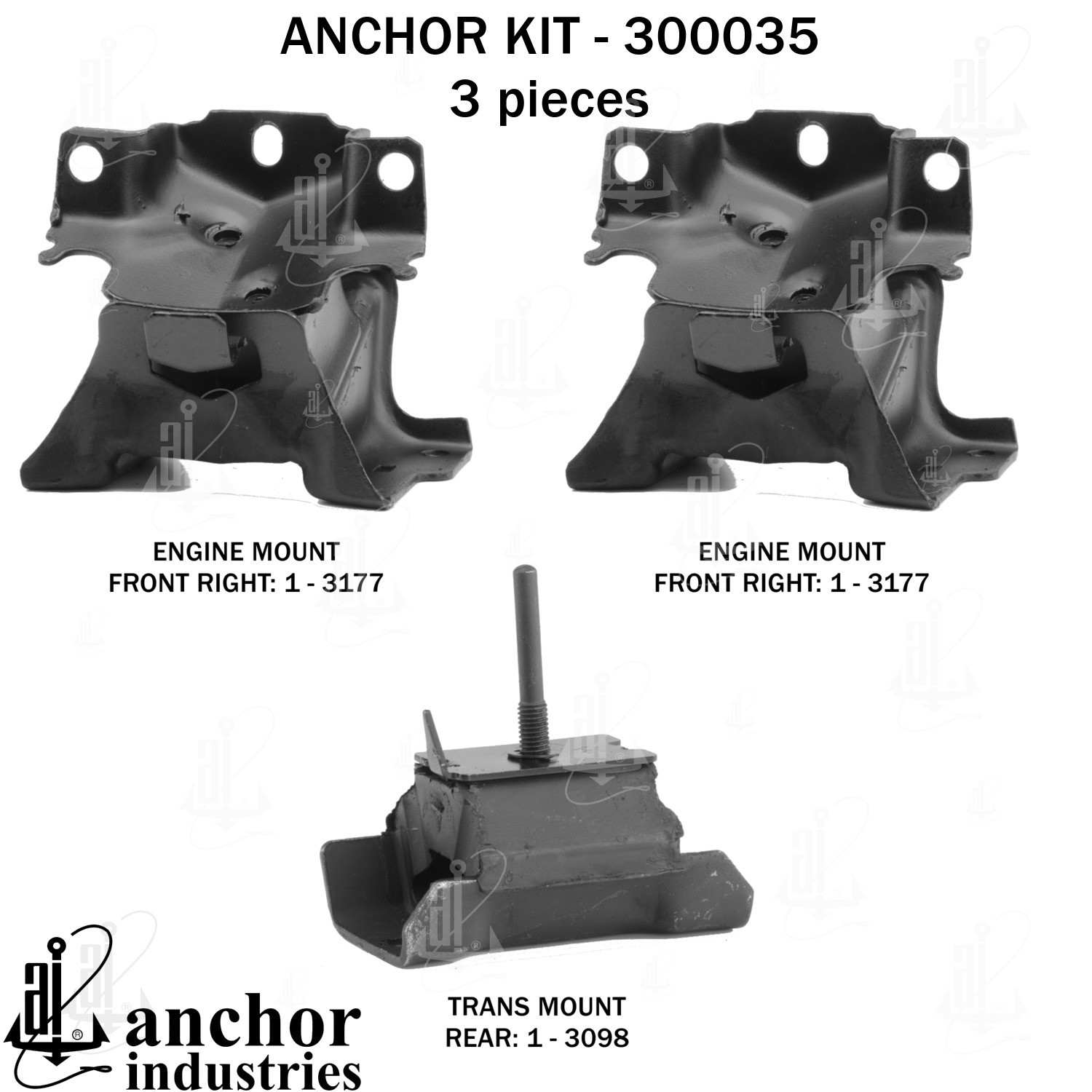 Anchor Engine Mount Kit 300035