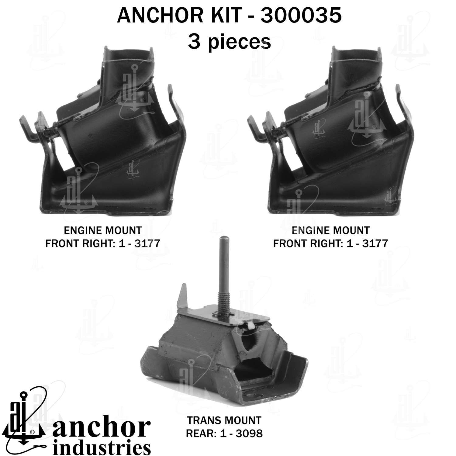 Anchor Engine Mount Kit 300035