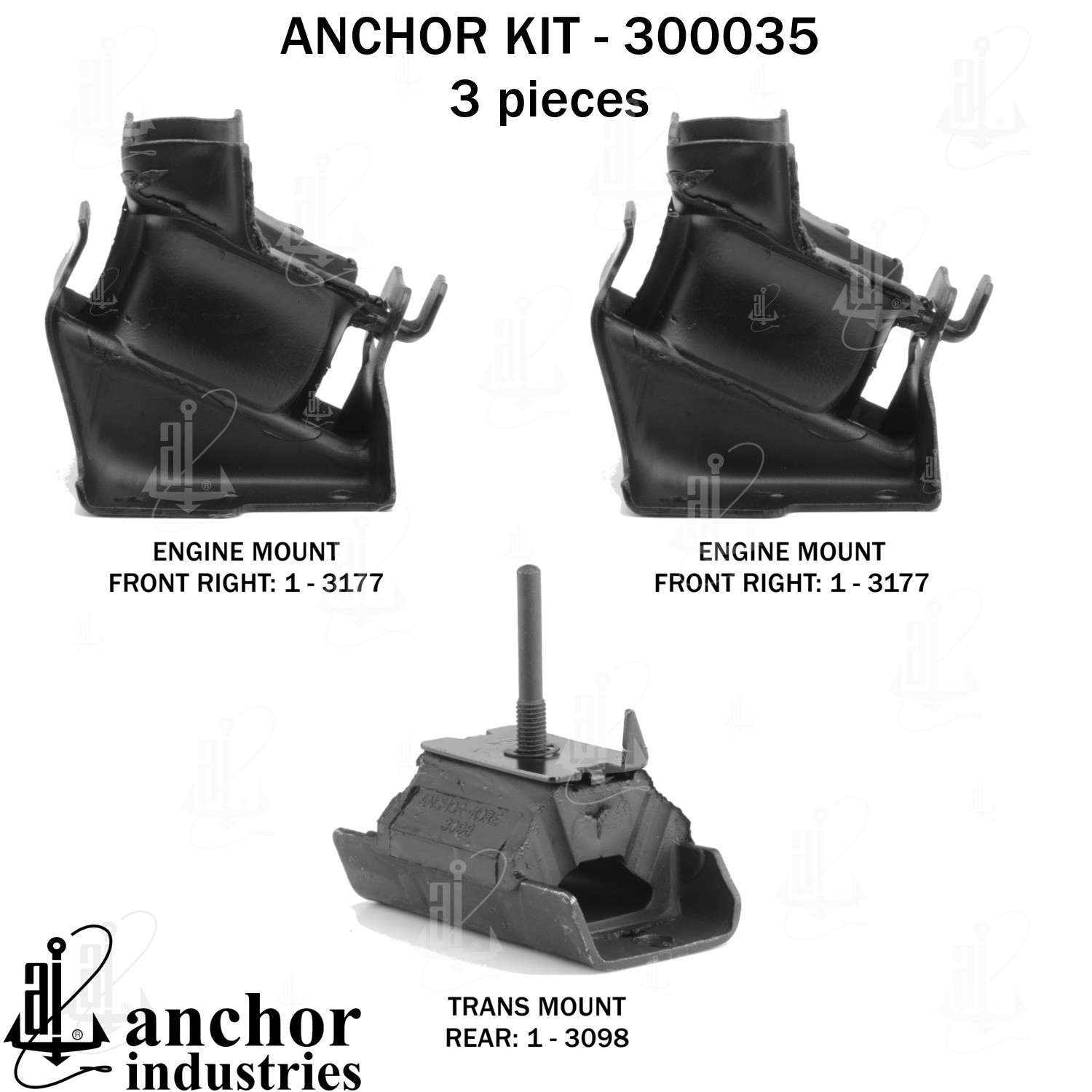 Anchor Engine Mount Kit 300035