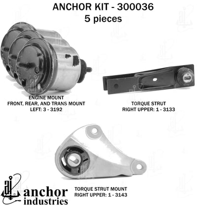Anchor Engine Mount Kit 300036
