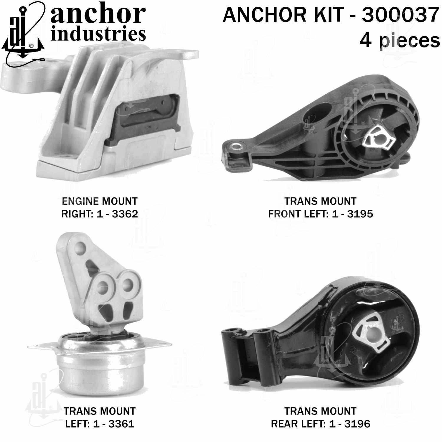 Anchor Engine Mount Kit 300037