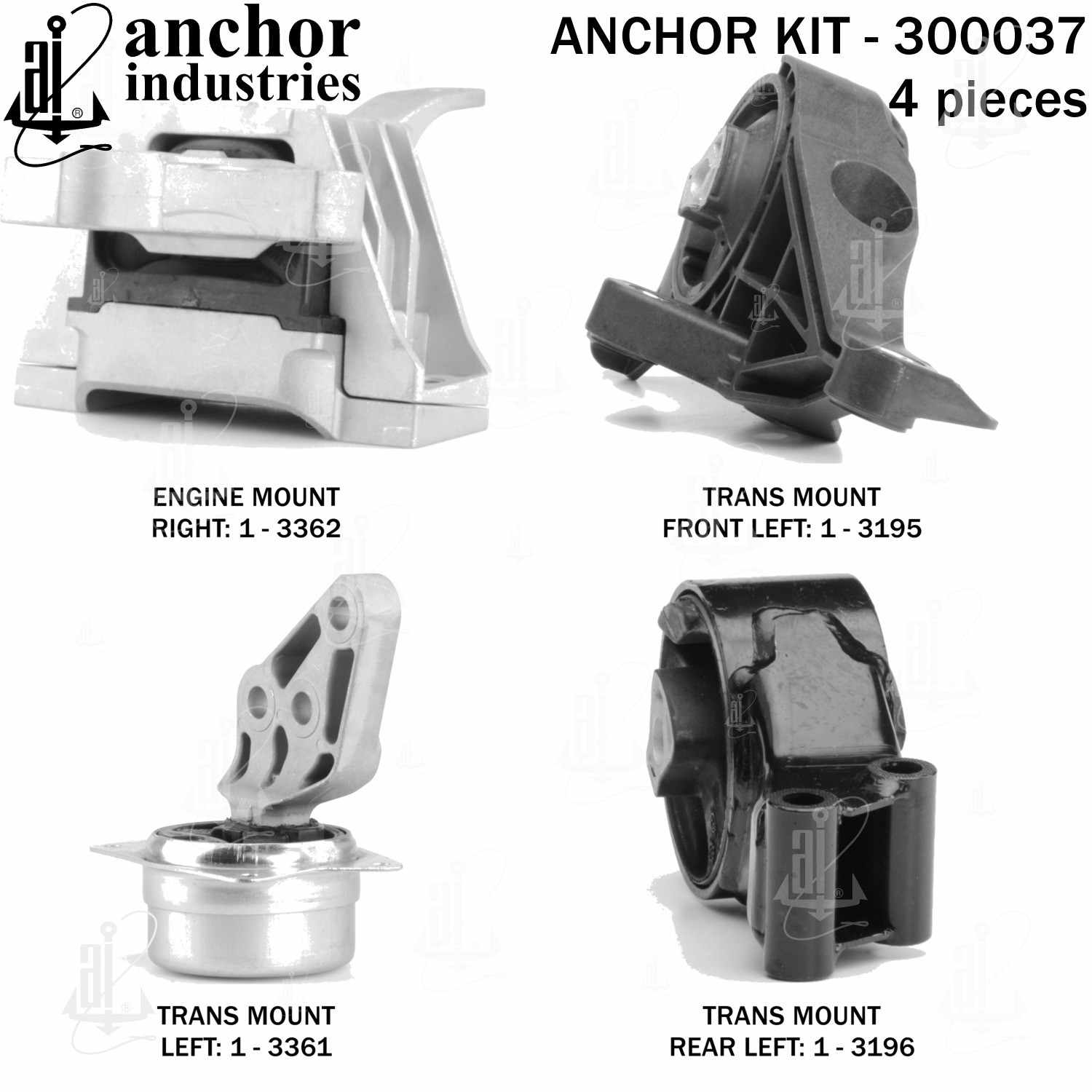 Anchor Engine Mount Kit 300037