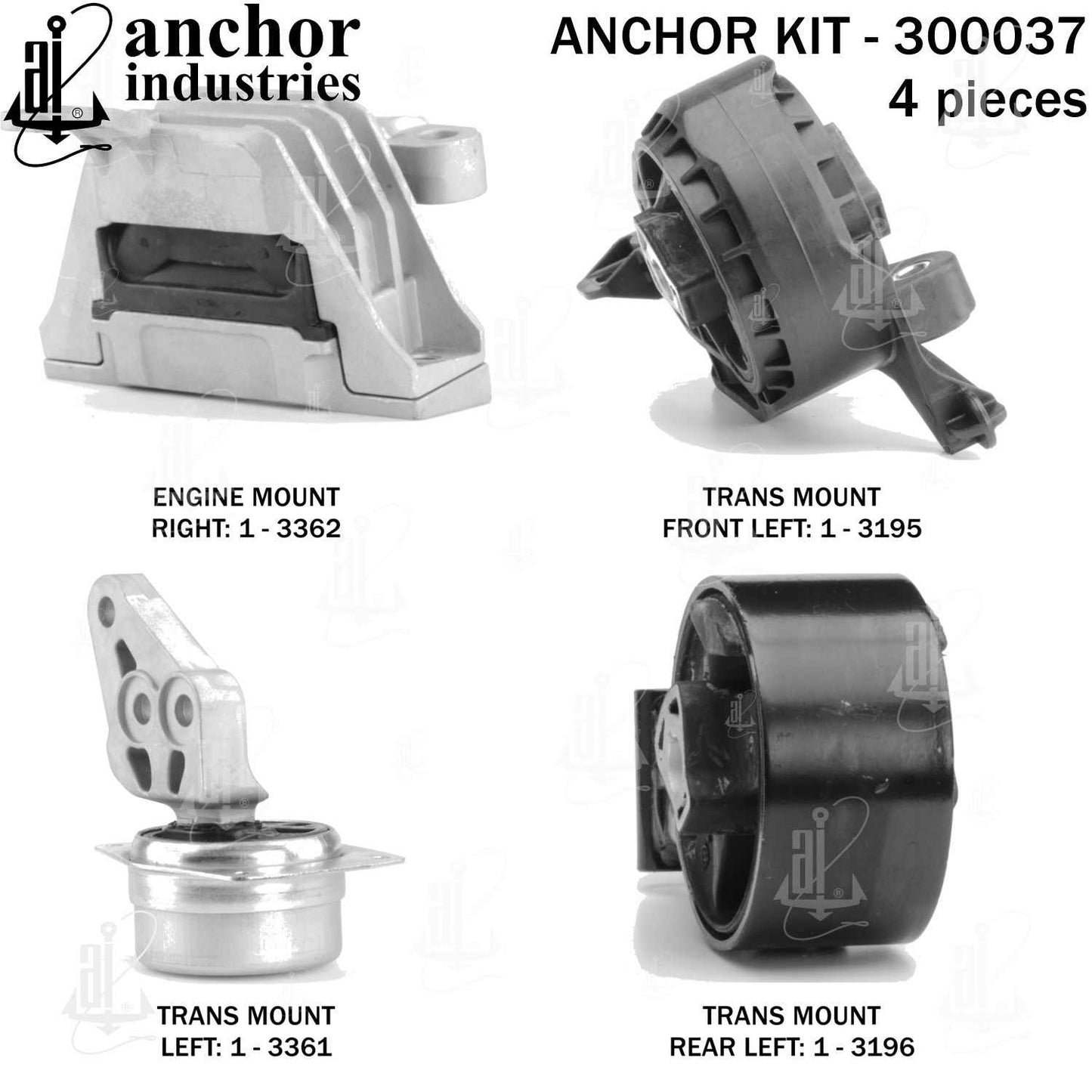Anchor Engine Mount Kit 300037