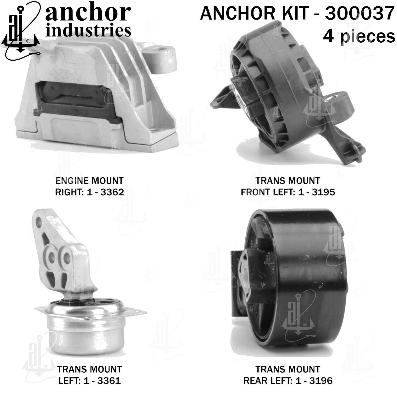 Anchor Engine Mount Kit 300037