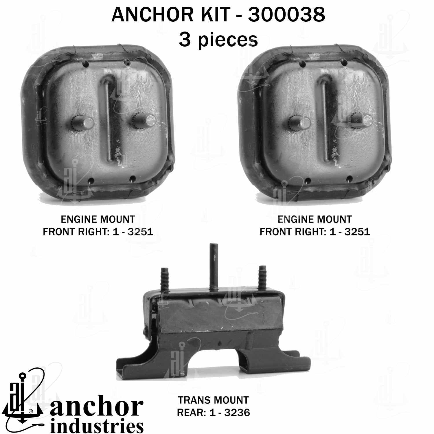 Anchor Engine Mount Kit 300038