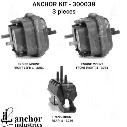 Anchor Engine Mount Kit 300038