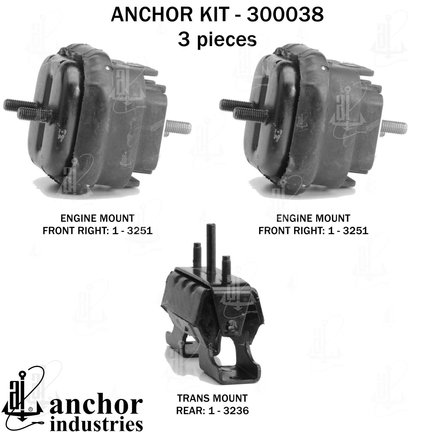 Anchor Engine Mount Kit 300038