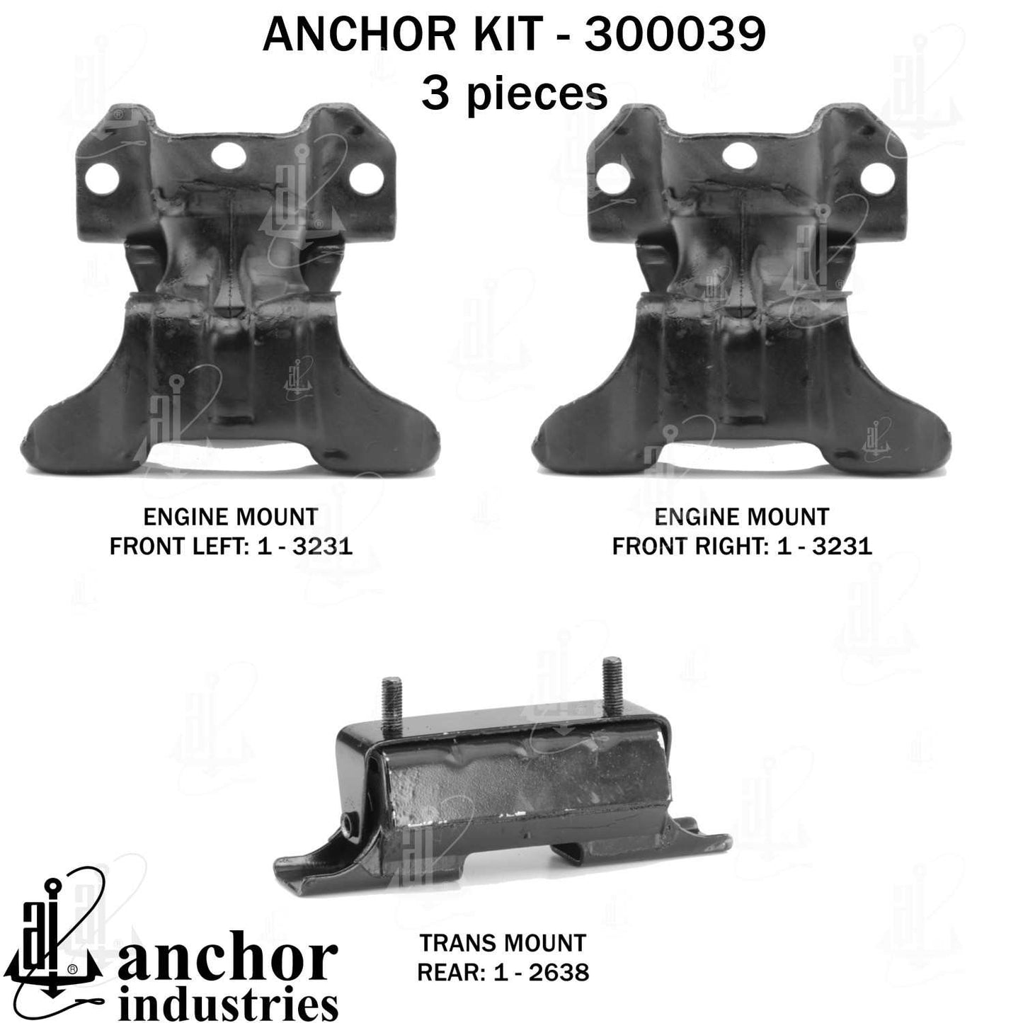 Anchor Engine Mount Kit 300039