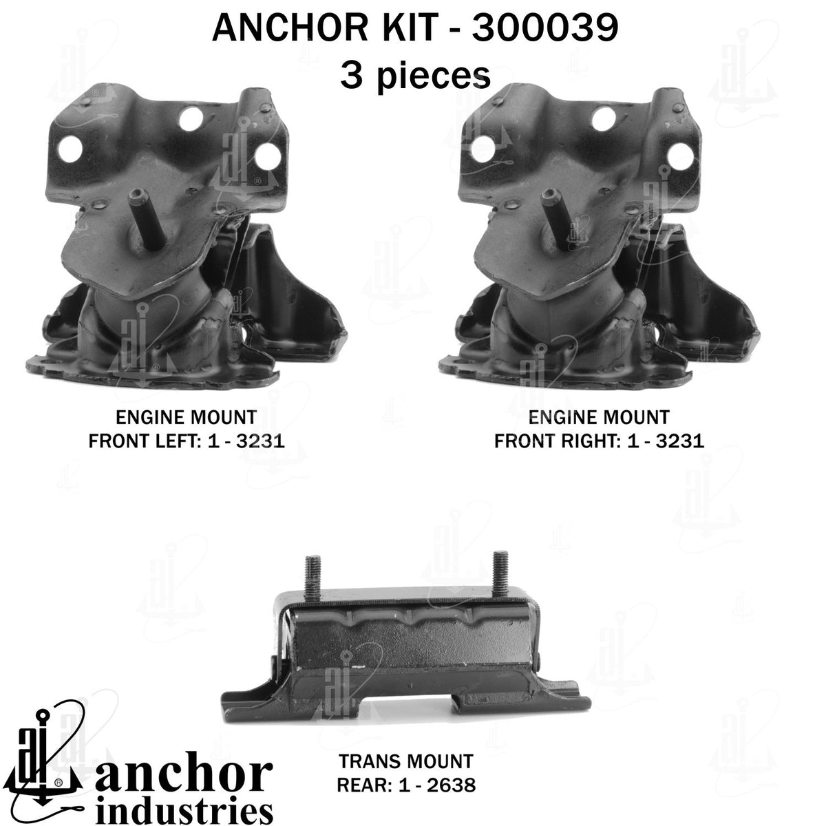 Anchor Engine Mount Kit 300039