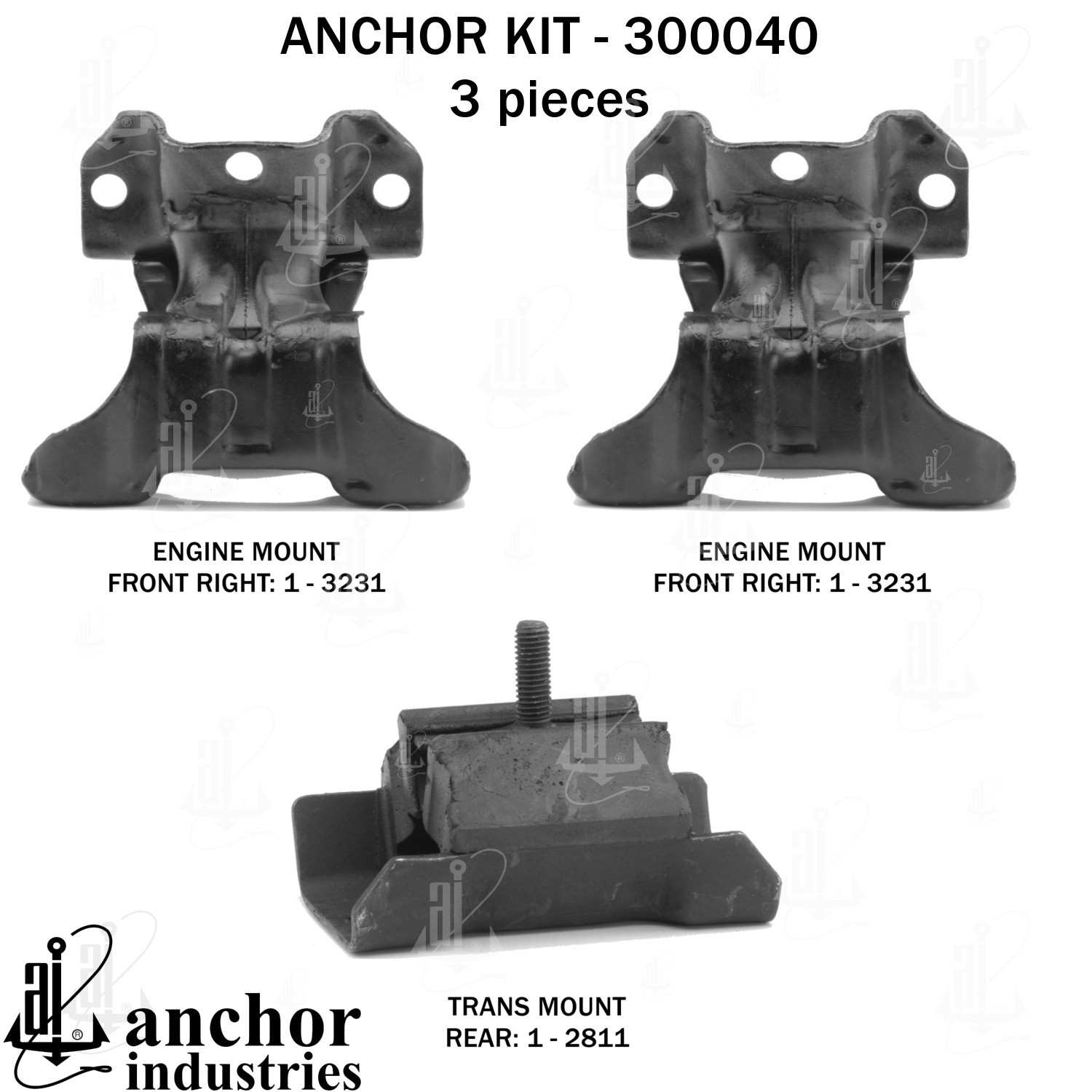 Anchor Engine Mount Kit 300040