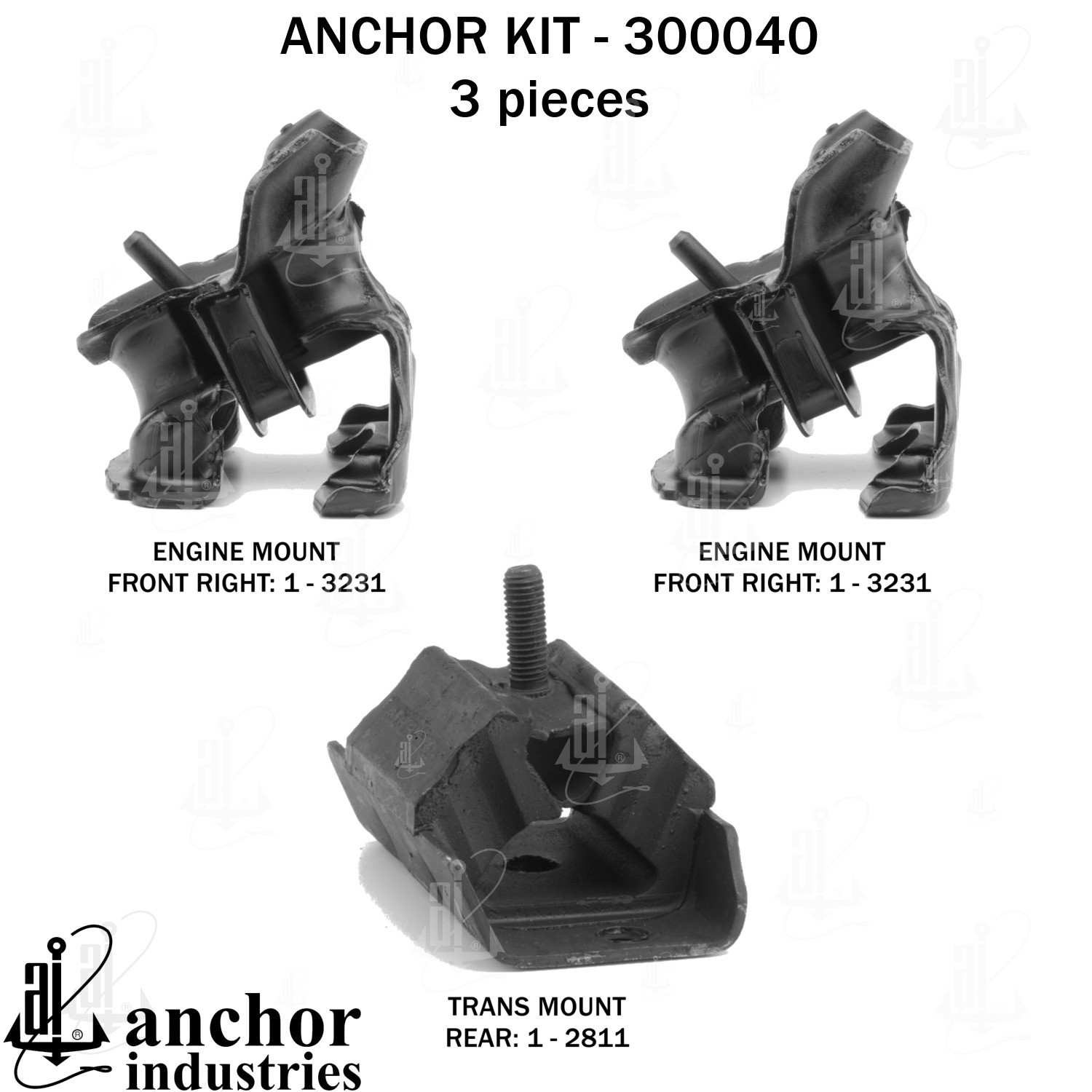 Anchor Engine Mount Kit 300040