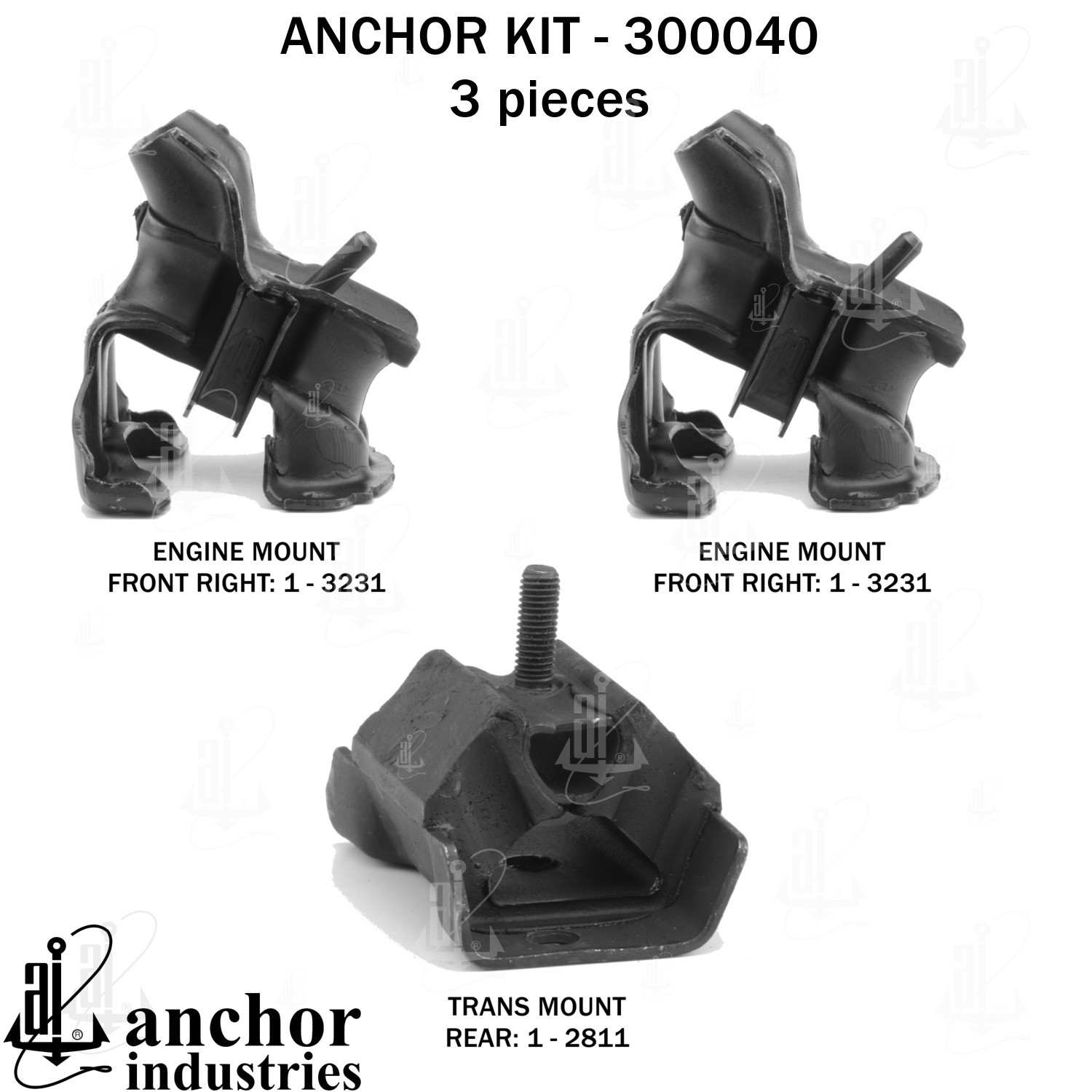 Anchor Engine Mount Kit 300040