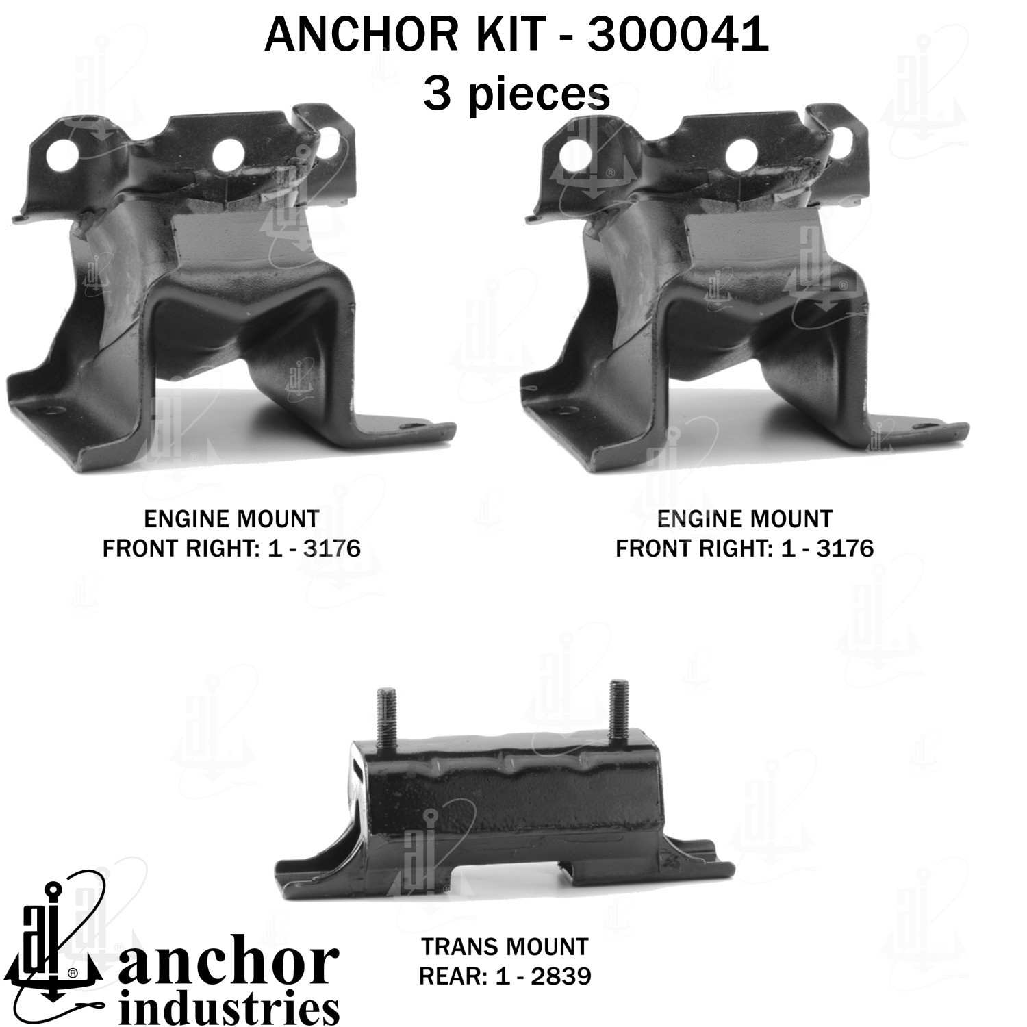 Anchor Engine Mount Kit 300041