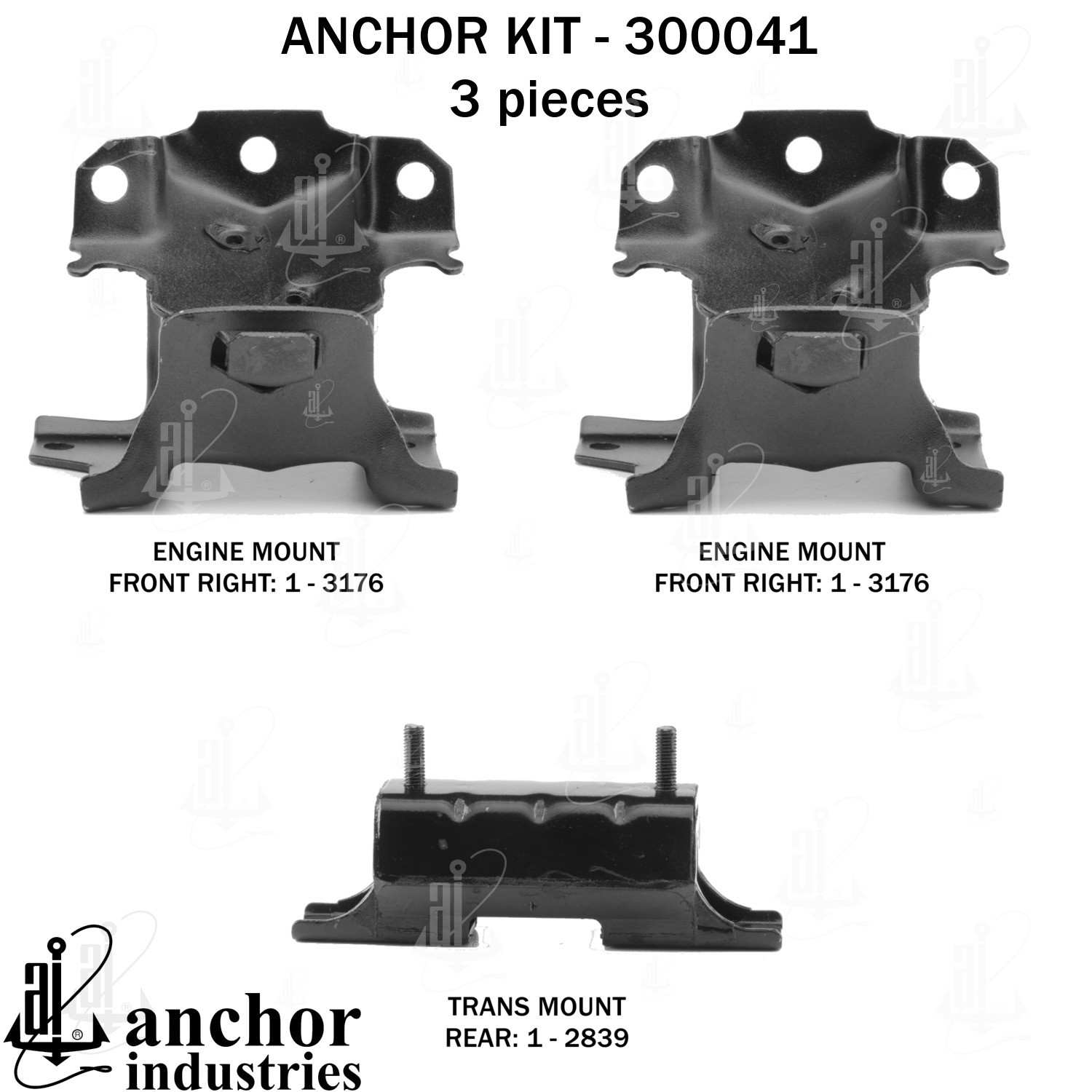 Anchor Engine Mount Kit 300041