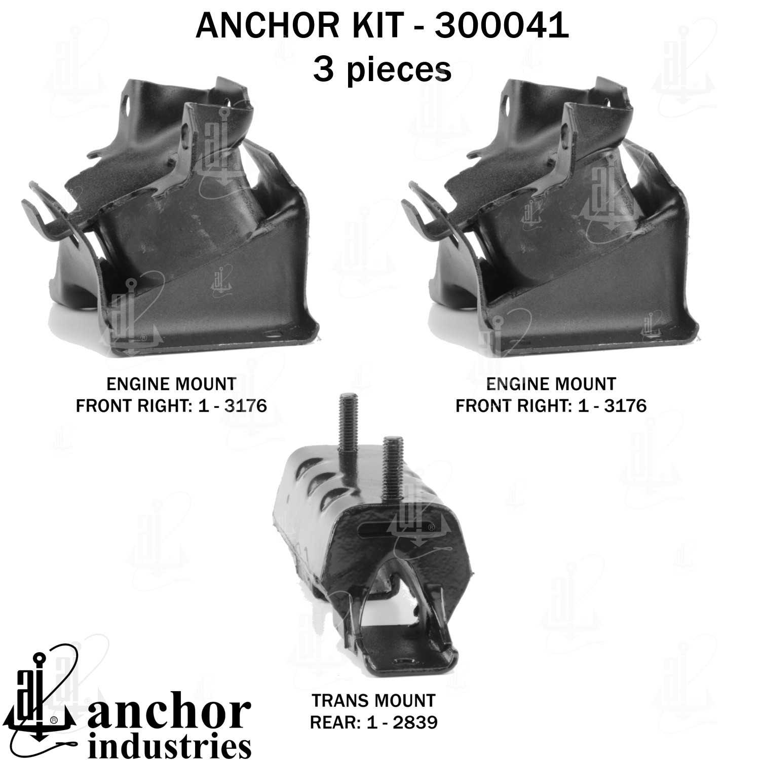 Anchor Engine Mount Kit 300041