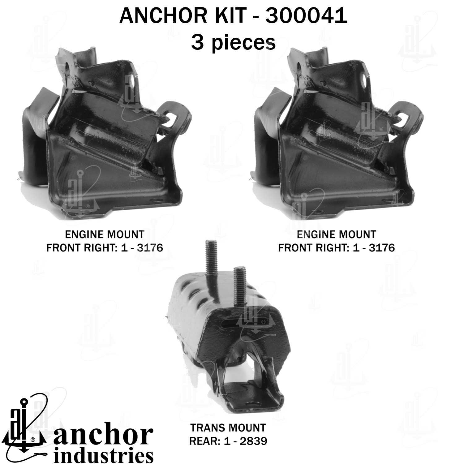 Anchor Engine Mount Kit 300041