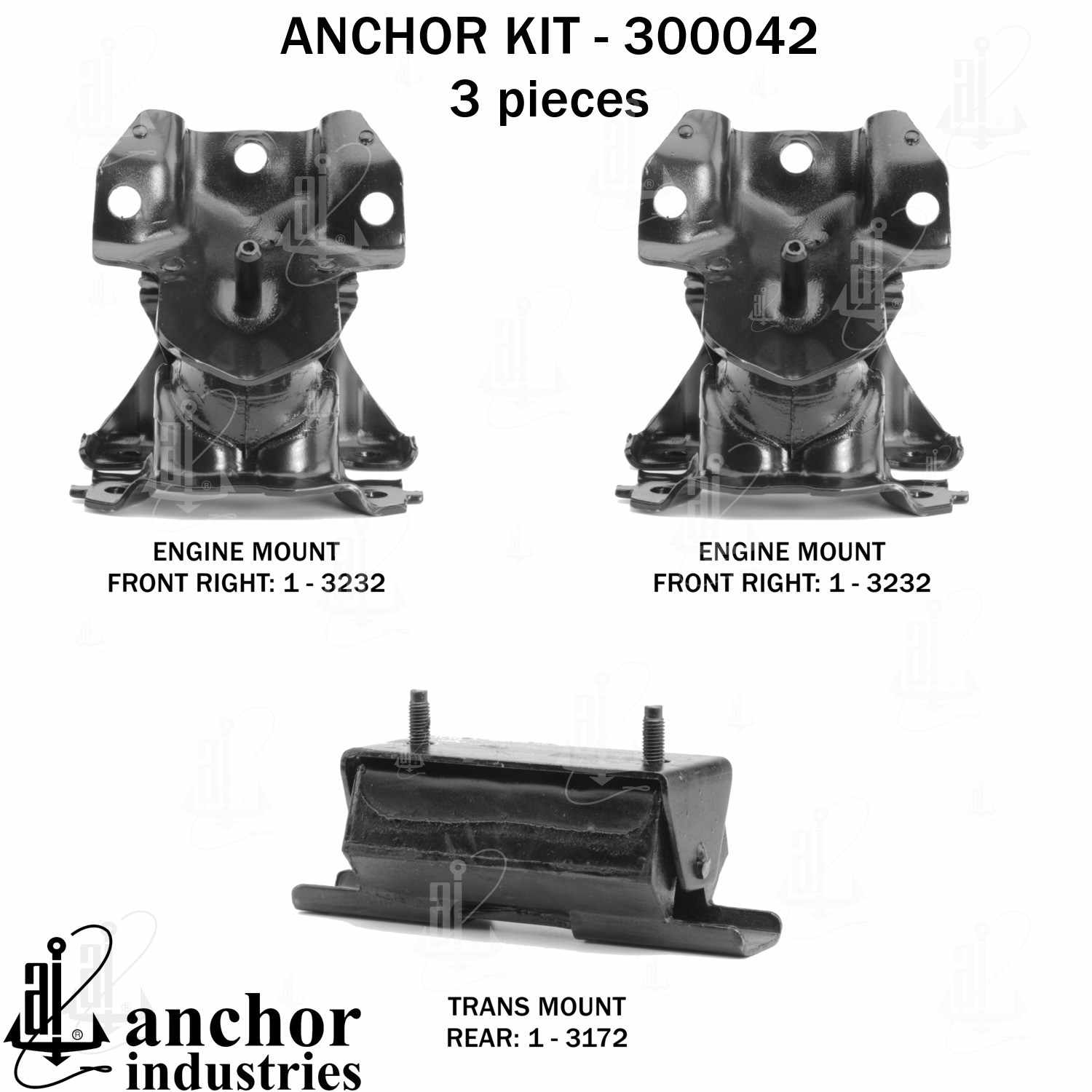 Anchor Engine Mount Kit 300042