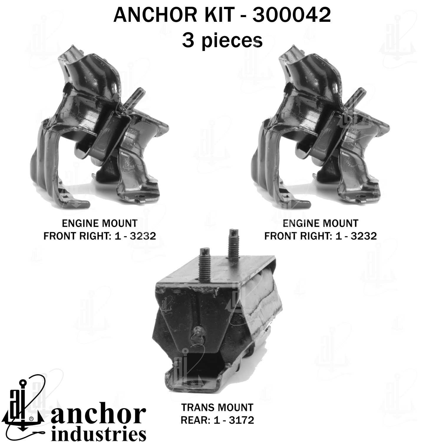 Anchor Engine Mount Kit 300042