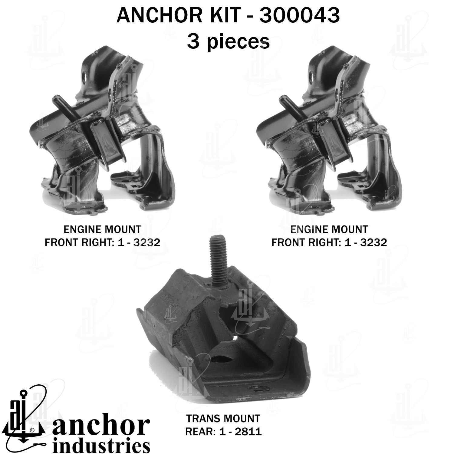 Anchor Engine Mount Kit 300043