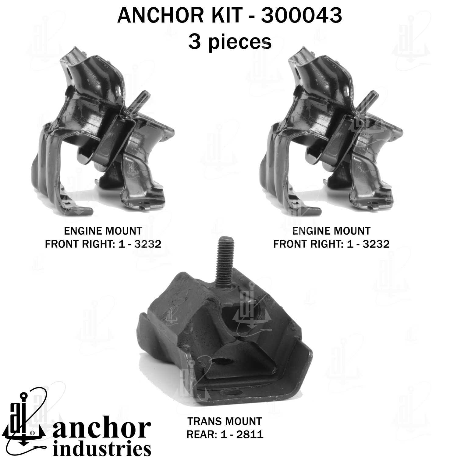 Anchor Engine Mount Kit 300043