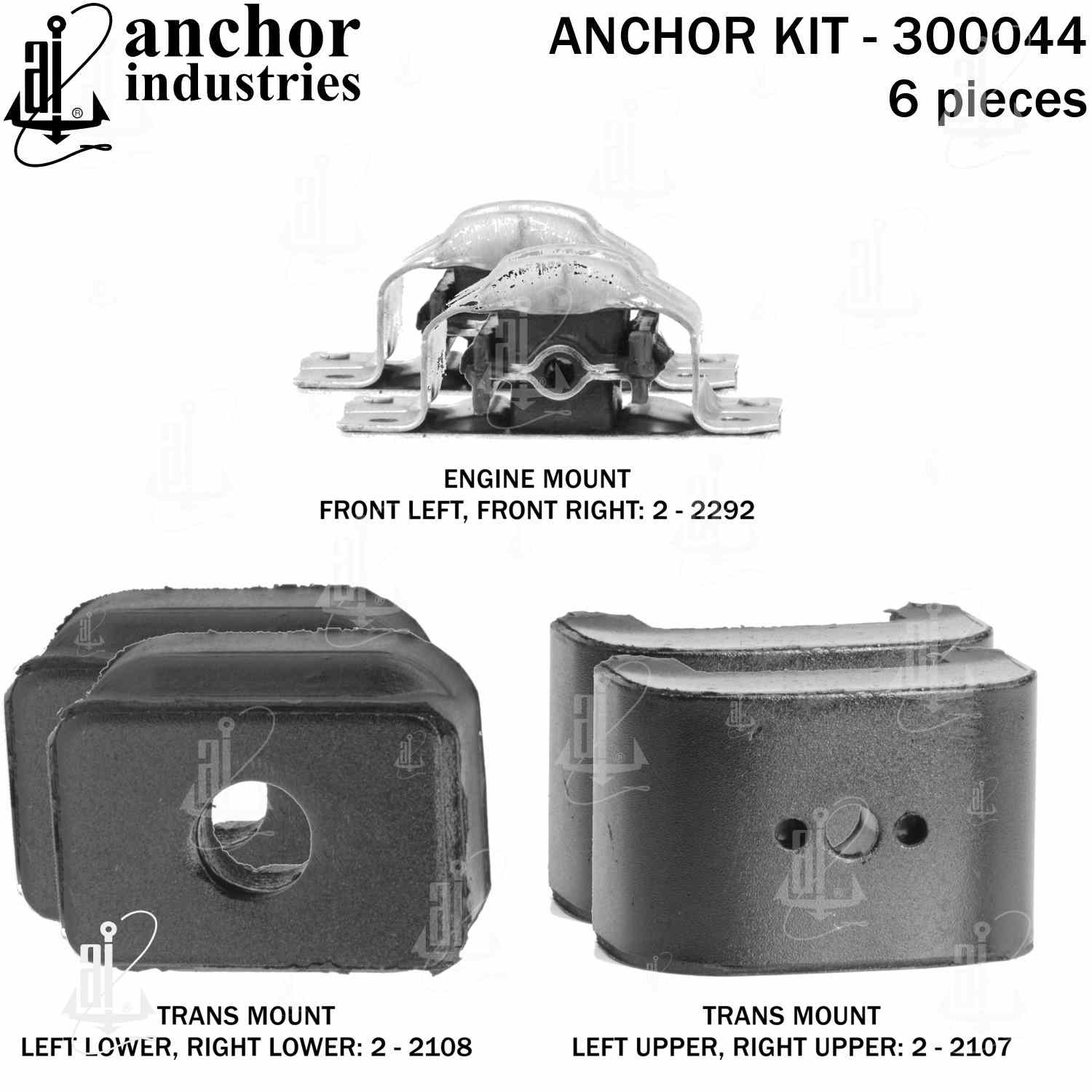 Anchor Engine Mount Kit 300044