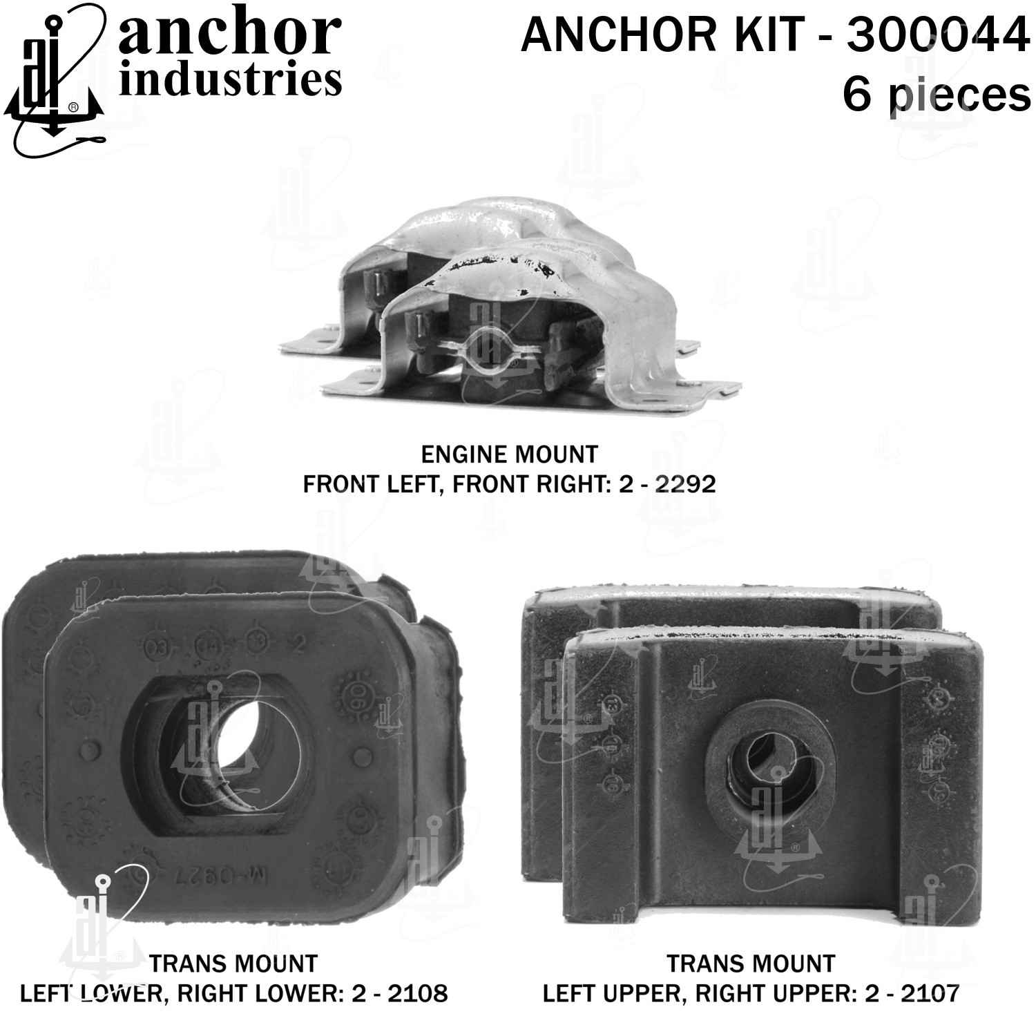 Anchor Engine Mount Kit 300044